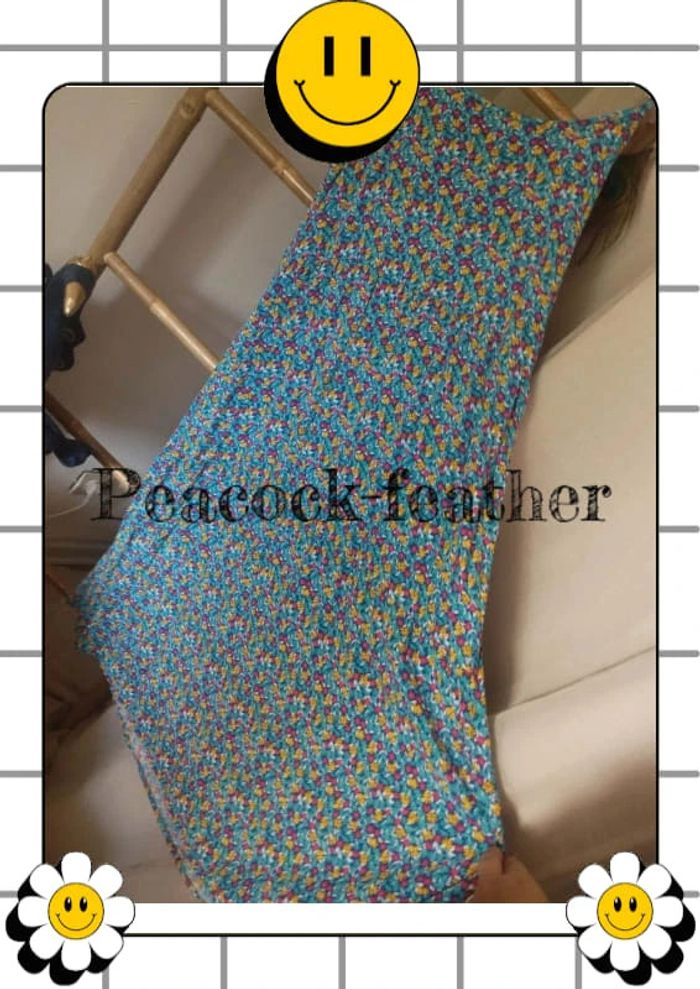 Robe fleurie bleue 44 - photo numéro 6