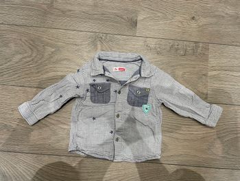 Chemise manches longues DPAM 12 mois