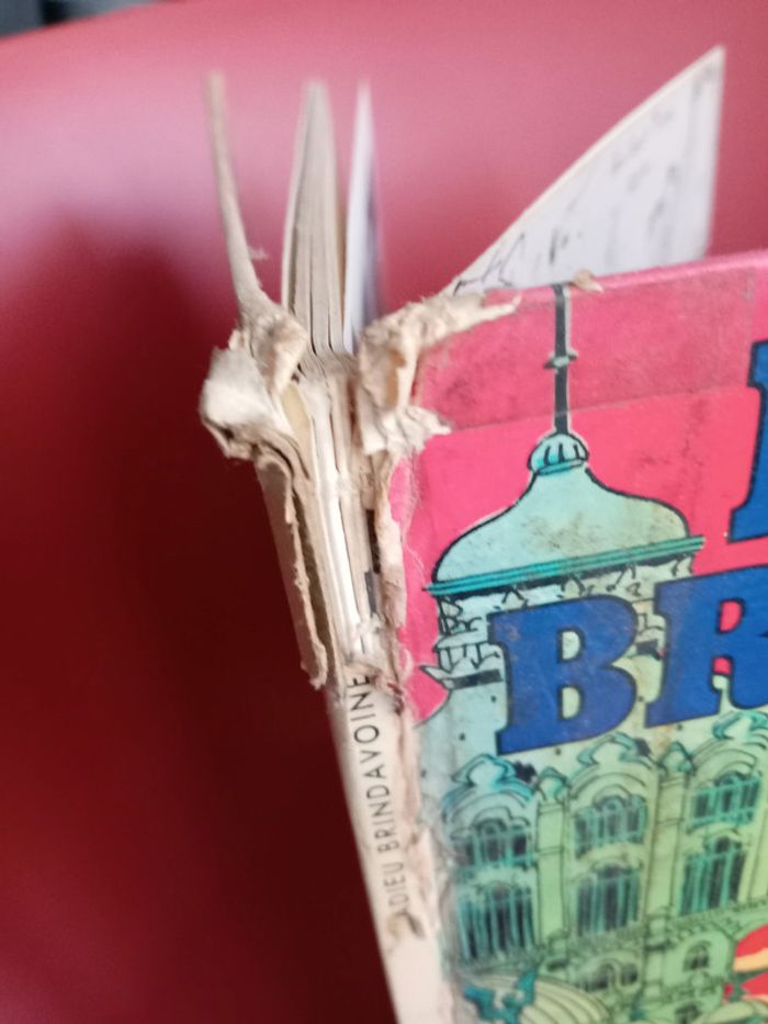 bd de Tardi, Adieu Brindavoine édition de 1974 - photo numéro 3