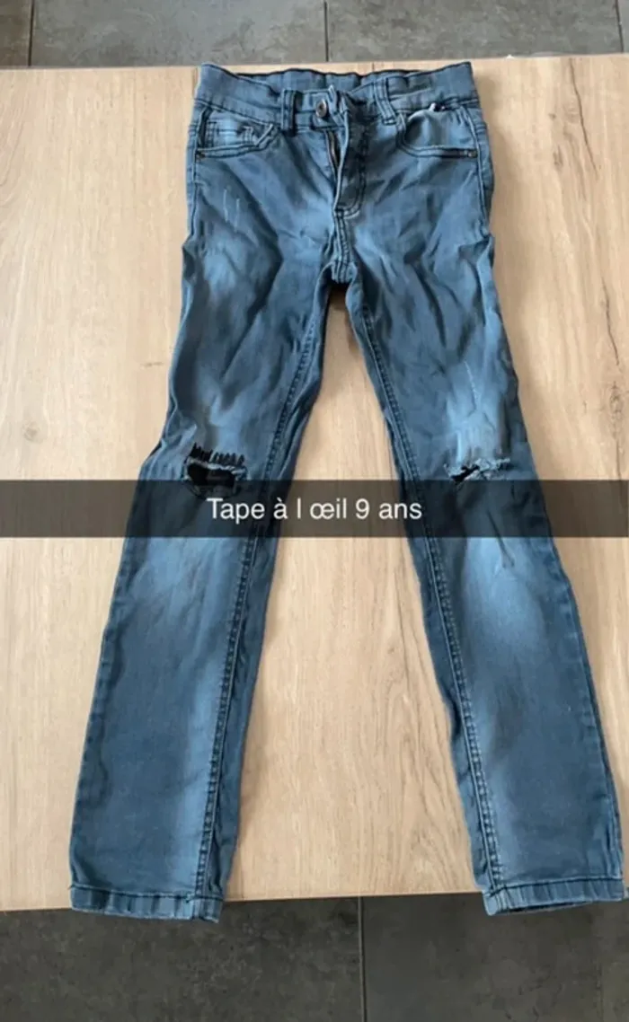 Jean tape à l’œil 9 ans