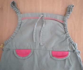 Robe à bretelles 24 mois fille O.ka.ou 
