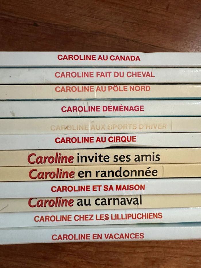 Lot de 12 livres albums bd Caroline vintage Pierre Probst anciens collection - photo numéro 5