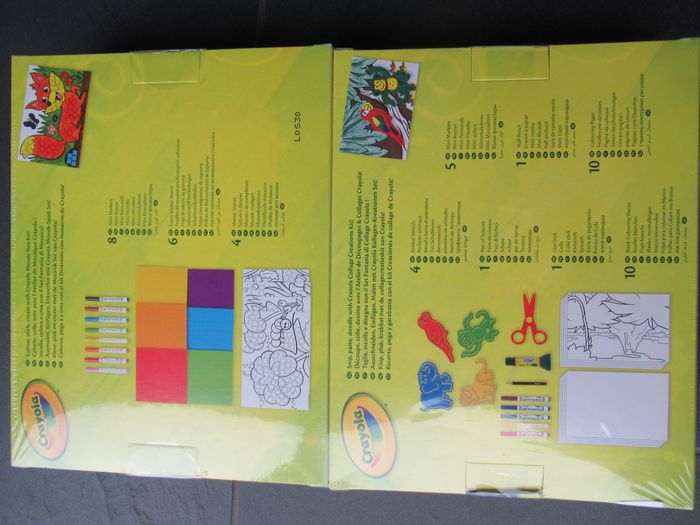 Atelier mosaïque et découpage & collage Crayola neuf - photo numéro 2