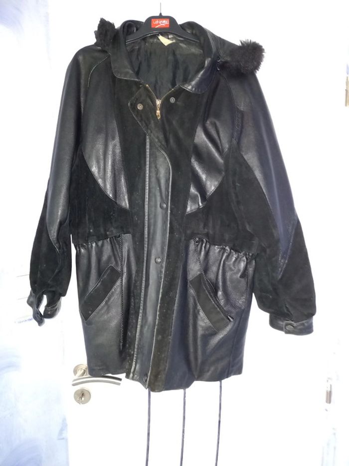 Manteau en cuir - photo numéro 3