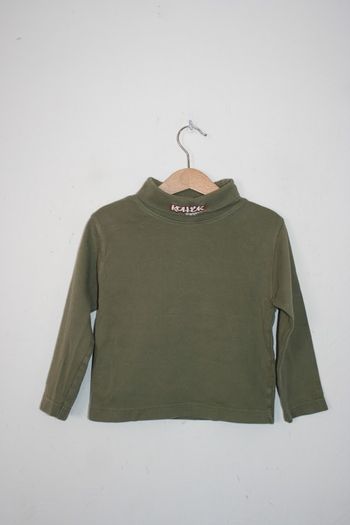 Sous pull kaki 5 ans