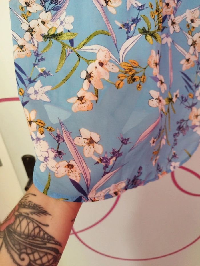 Chemise sans manche en voile femme h&M taille M 7 - photo numéro 5