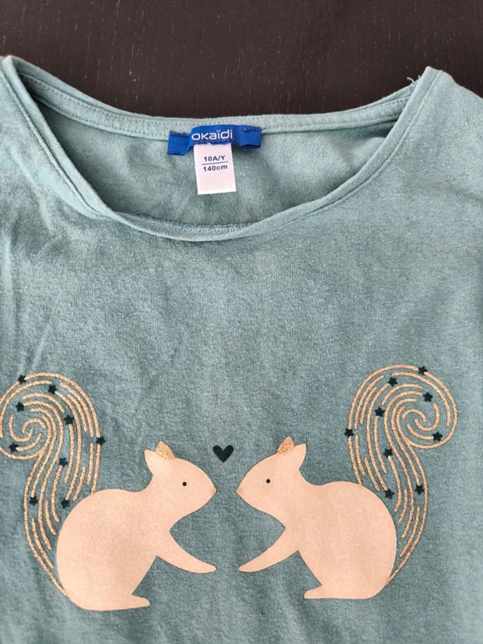 T-shirt manches longues 10 ans - photo numéro 3