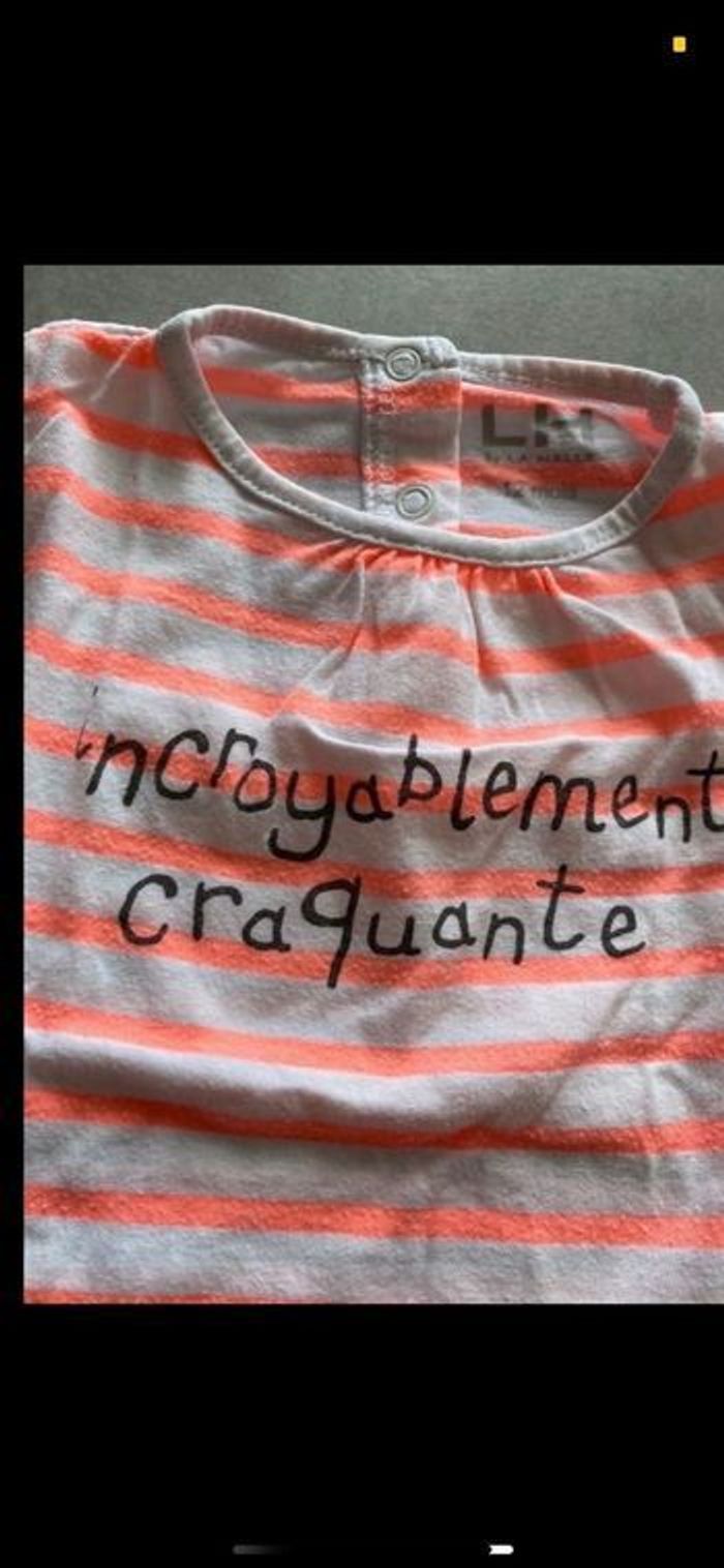 Tee shirt manches longues 12 mois - photo numéro 4