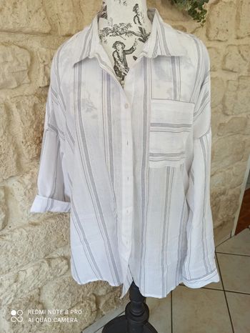 Chemise blanche Creeks 46 neuve