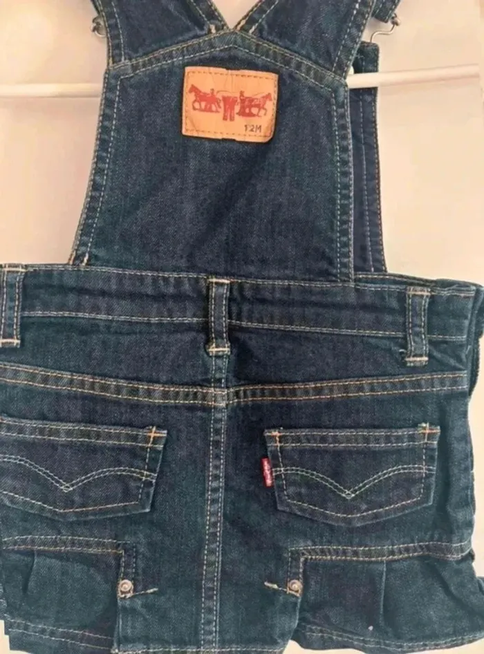 Robe en jeans Levi’s 12 mois - photo numéro 4
