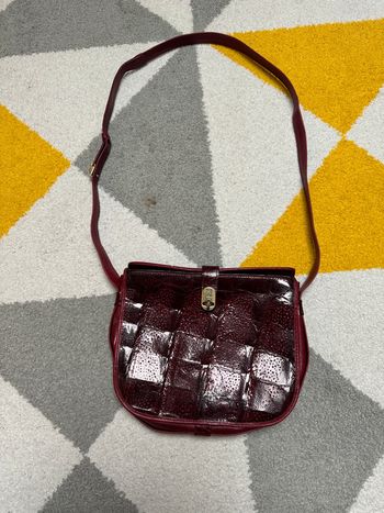 Sac à bandoulière en cuir vintage