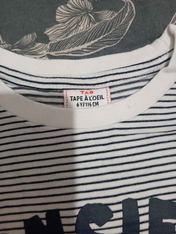 Tee-shirt longue manche 6 ans tao - photo numéro 3