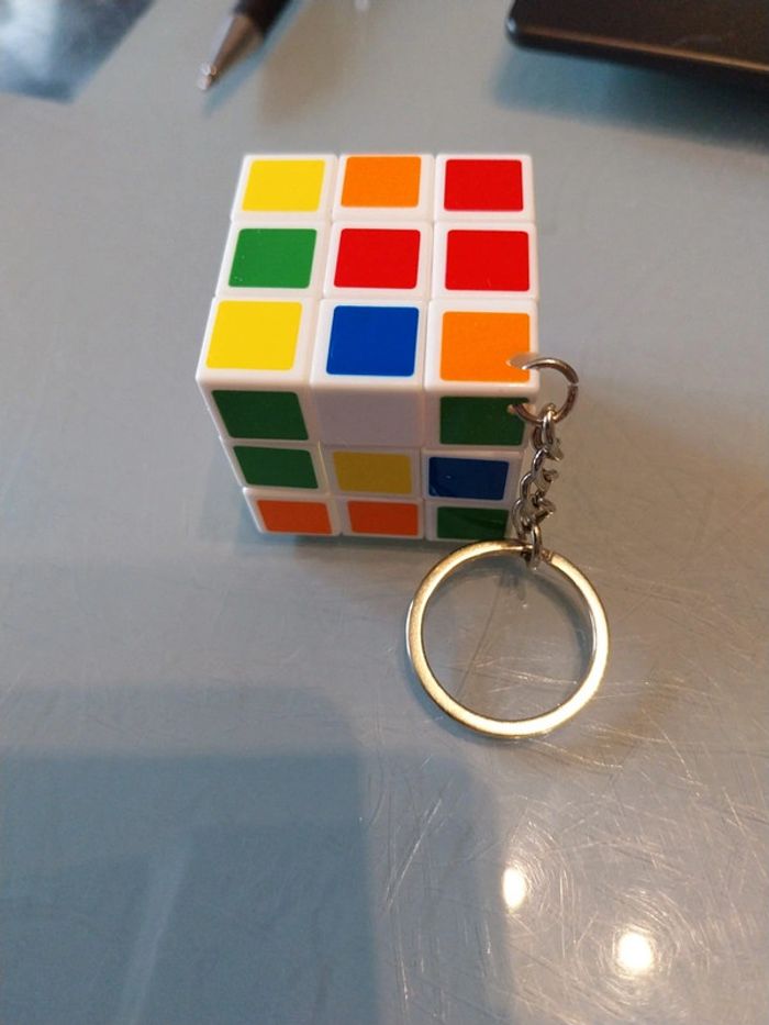 Porte clé rubix Cube - photo numéro 2