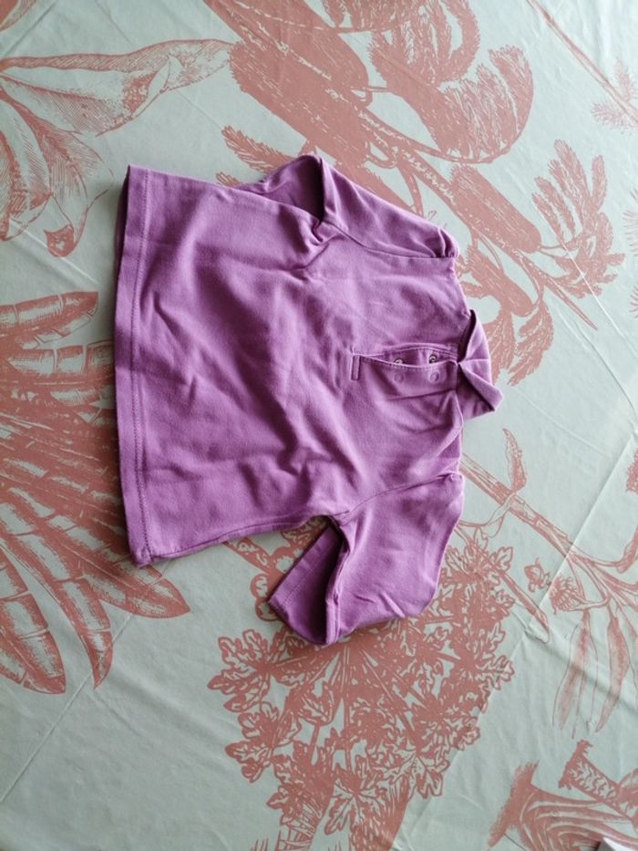 T shirt rose manches longues - photo numéro 2