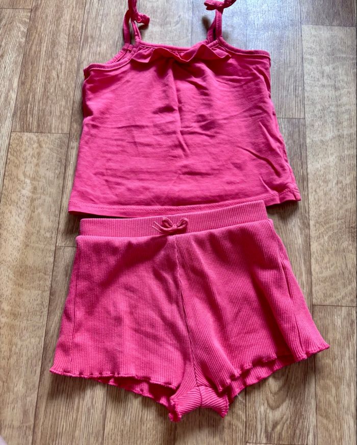 Lot short et haut 3 mois