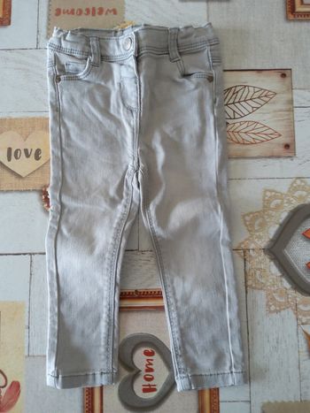 Jeans fille 18 mois