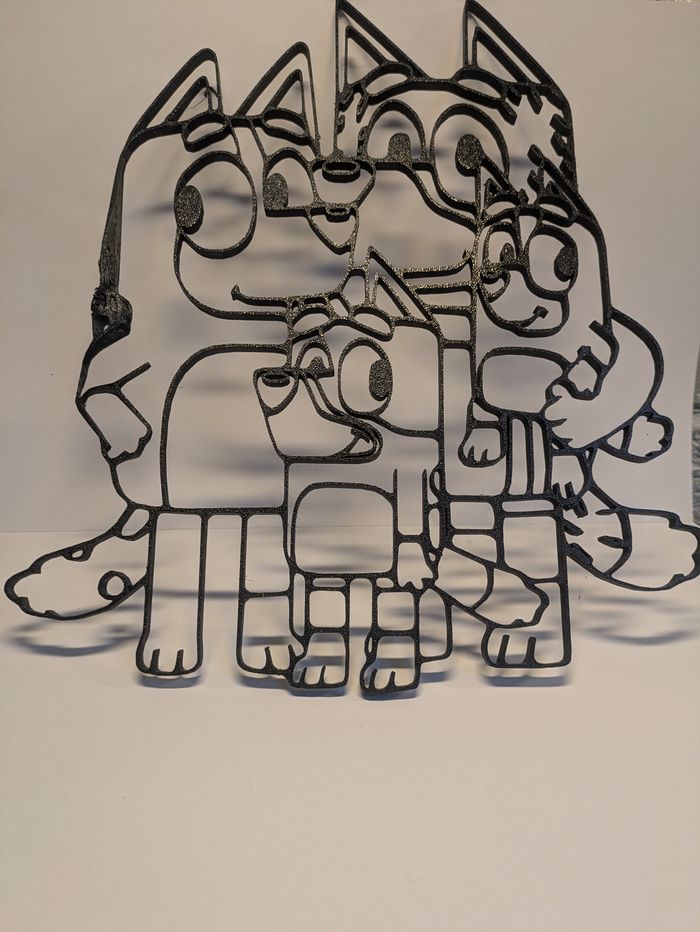 Famille Bluey – Décoration originale - photo numéro 3