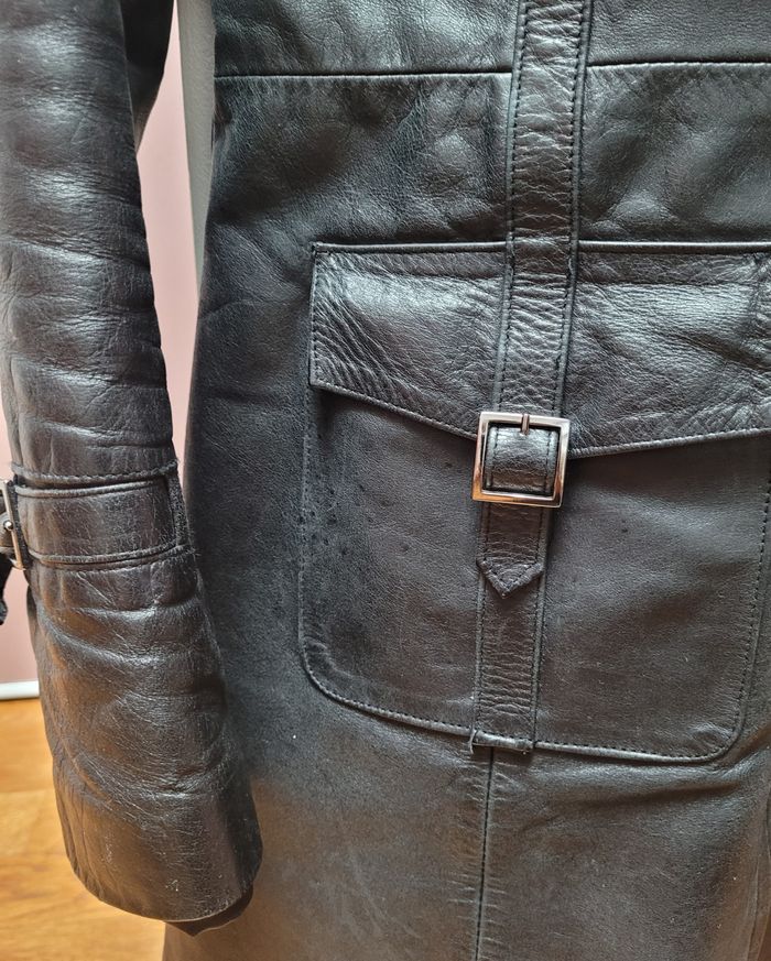 veste en cuir véritable - photo numéro 3
