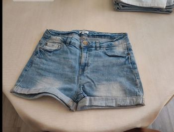 Short en jean
