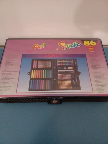 Mallette art studio pour colorier