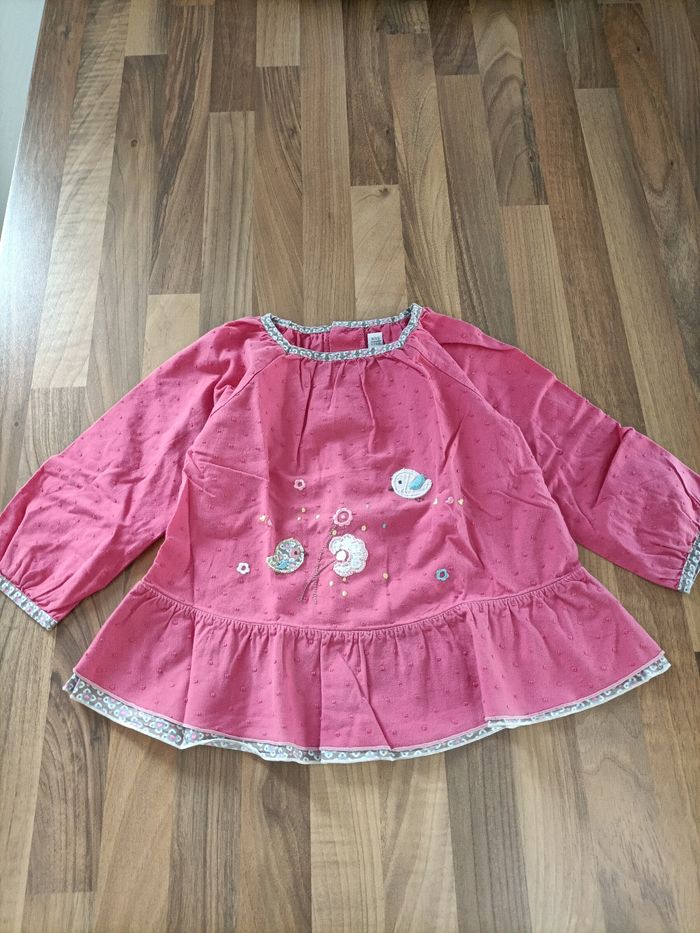 Blouse rose 18 mois animaux Sergent Major - photo numéro 2
