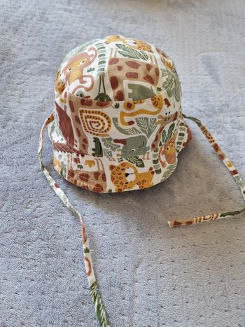 Chapeau jungle réversible