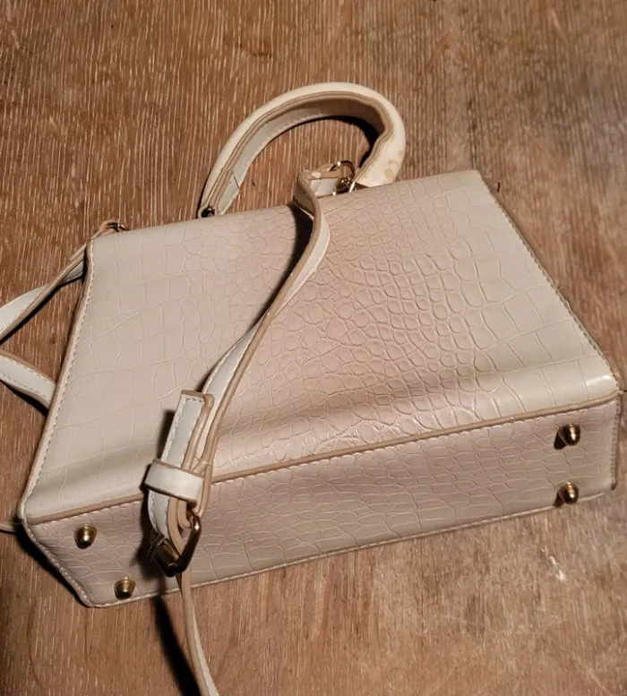 Sac petit rose clair à bandoulière - photo numéro 6