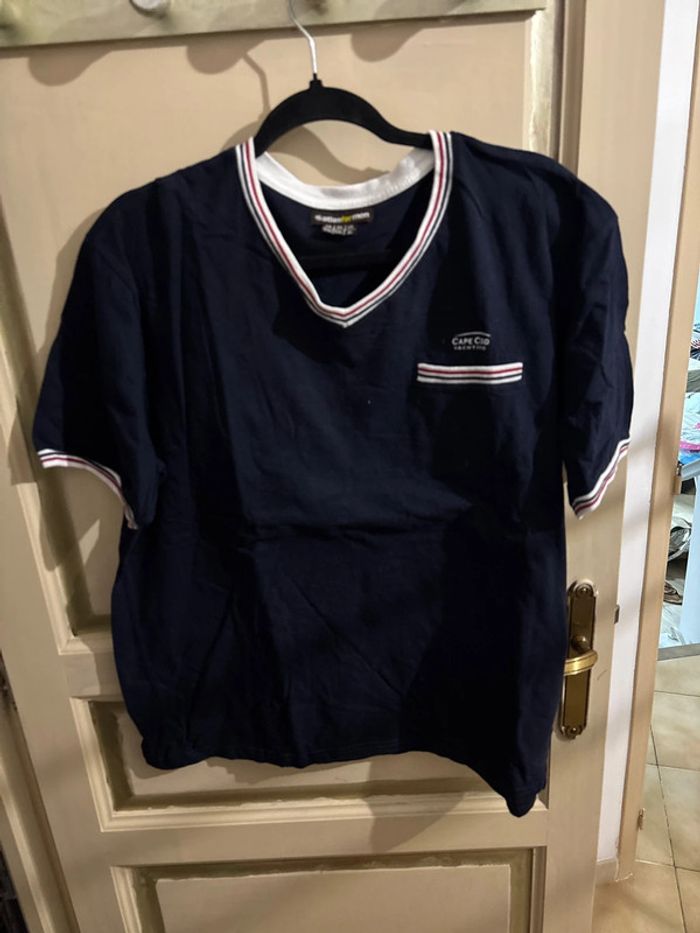 Tee shirt bleu blanc rouge