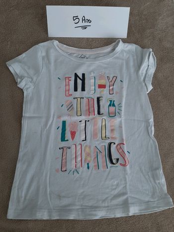 T-shirt 5ans