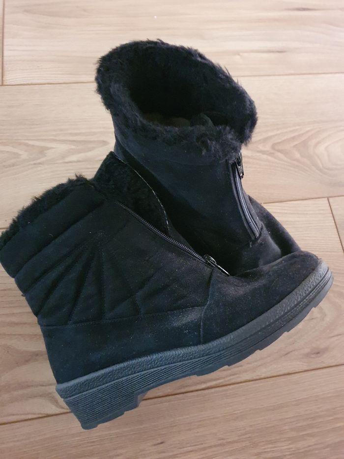 Bottines fourrées