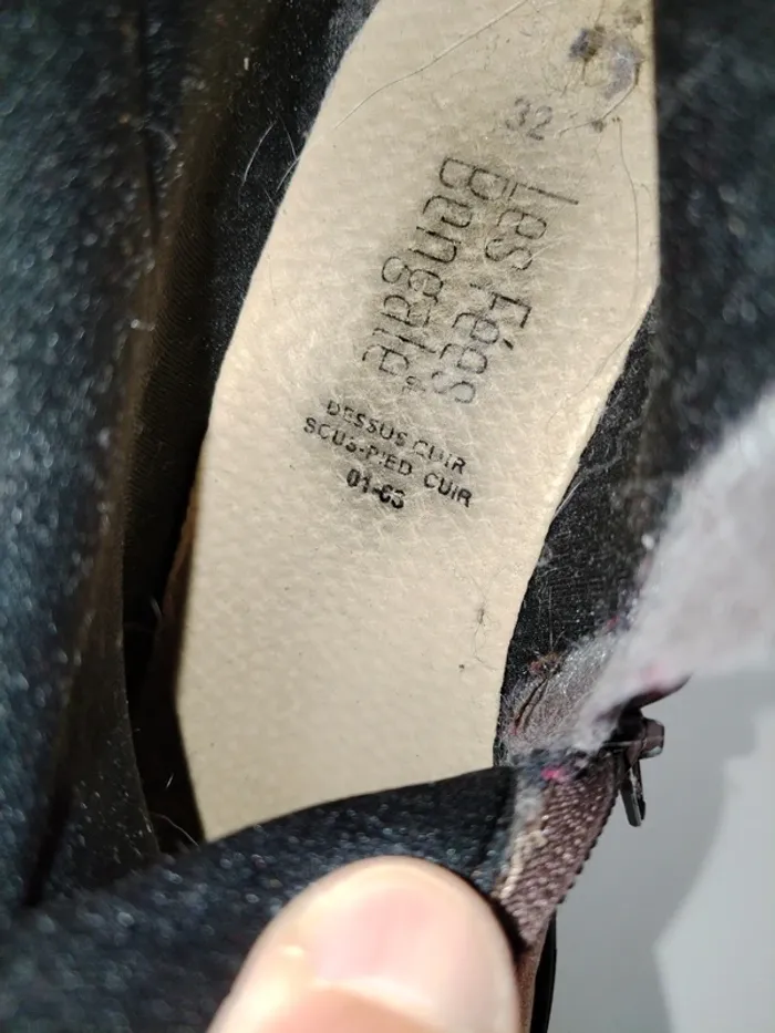 Bottes en cuir pointure 32 Les fées de bengale - photo numéro 20