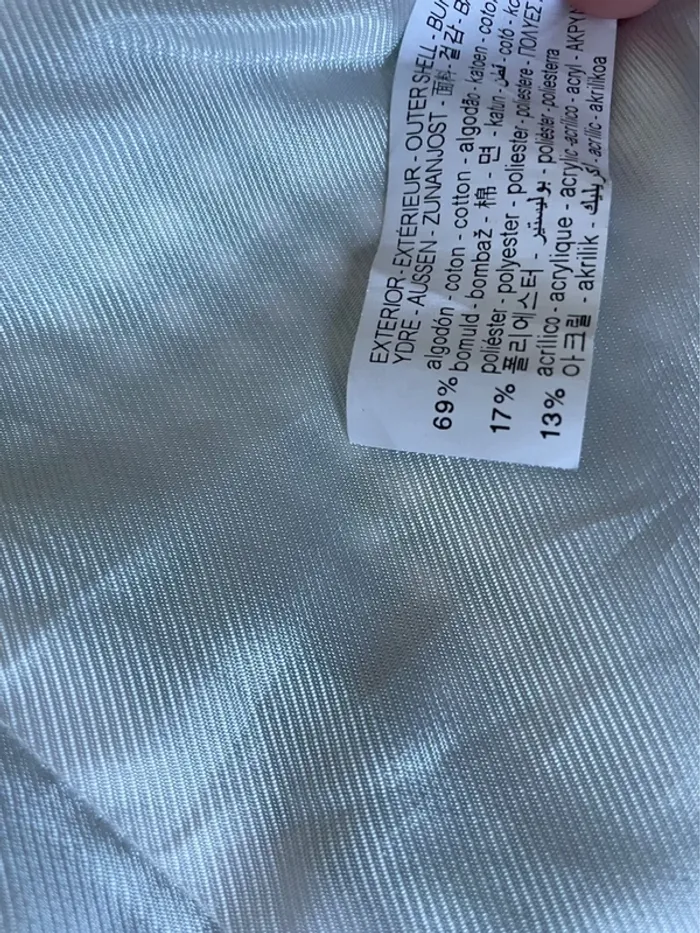 Zara veste blazer tailleur vichy à boutonnage croisé taille XS - photo numéro 12