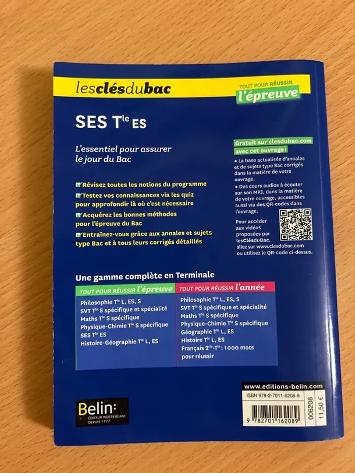Les clés du bac Ses - photo numéro 2