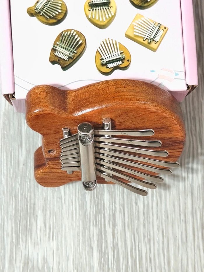 Jeu Kalimba en bois 8 touches - photo numéro 6