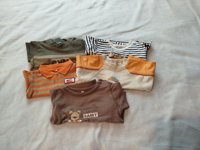 Lot t-shirt bébé