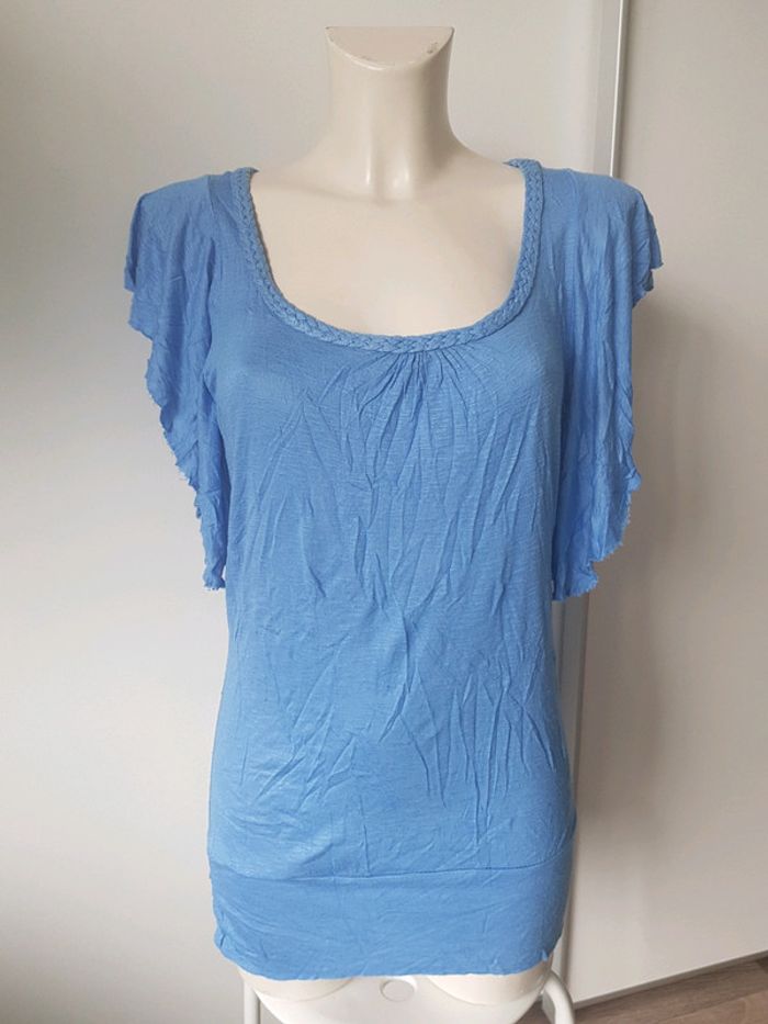 Samisu - T-shirt à manches volantes