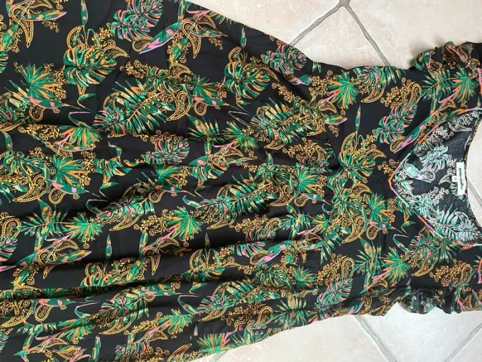 Superbe robe longue d’été en 38 de la boutique Grain de Malice excellent état - photo numéro 11