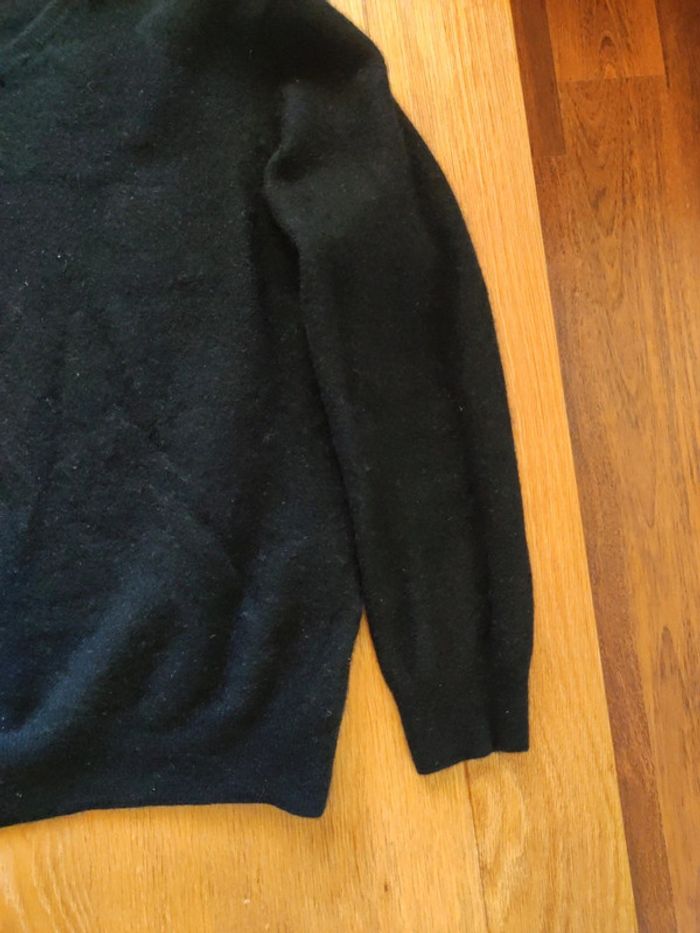 Pull col V en cachemire - photo numéro 3