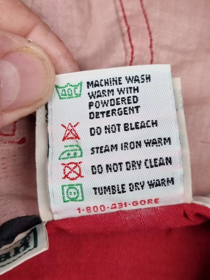 Anorak rouge L.L. Bean – Taille L Femme (mesures en photos) - photo numéro 5