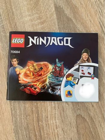 Notice livret Lego Ninjago 70684