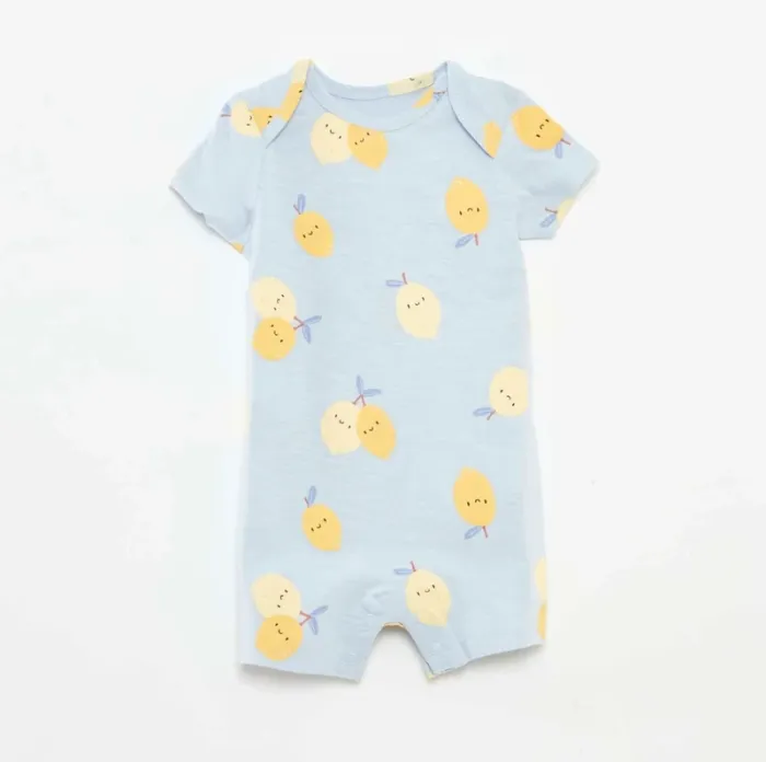 Lot de 2 pyjashorts / pyjamas légers 3 mois - photo numéro 2