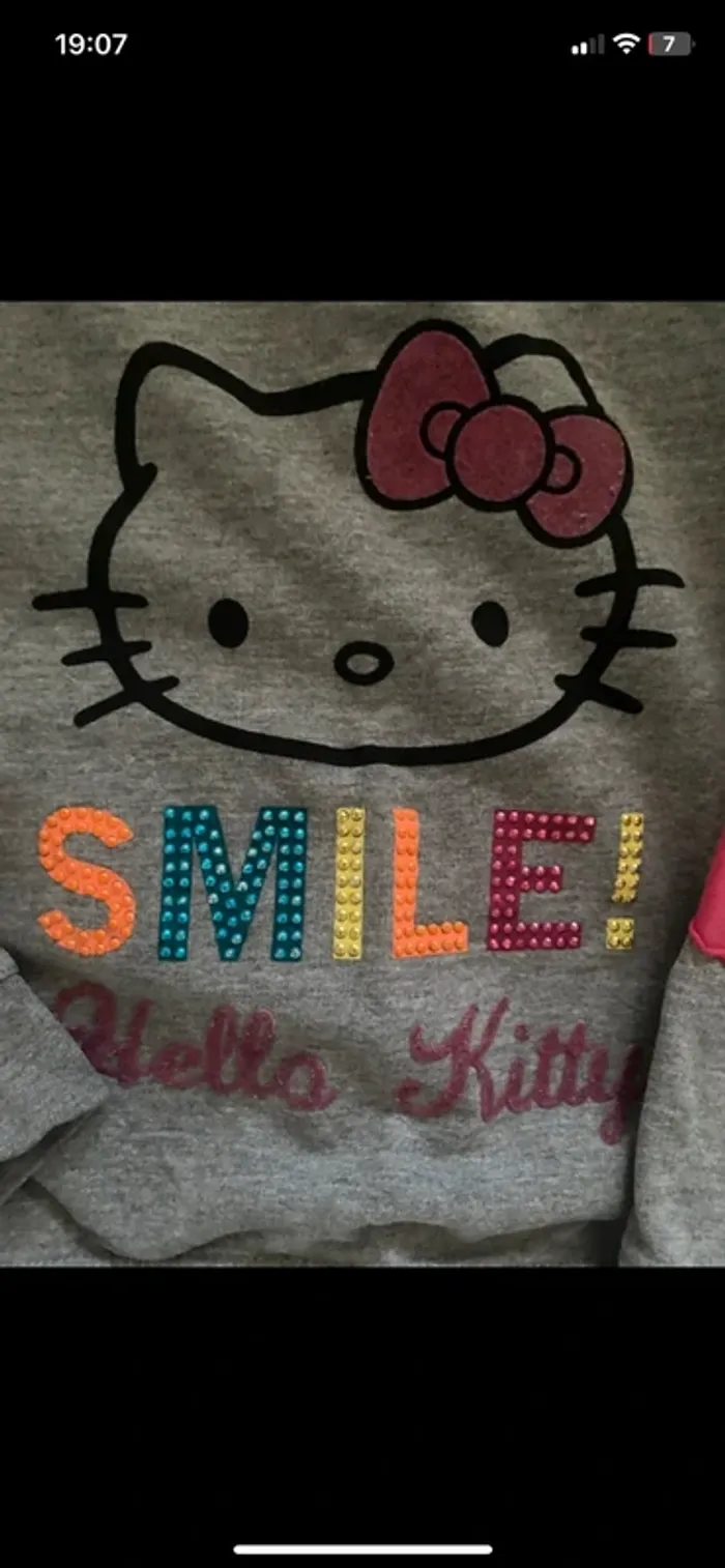 Sweat-shirt hello kitty