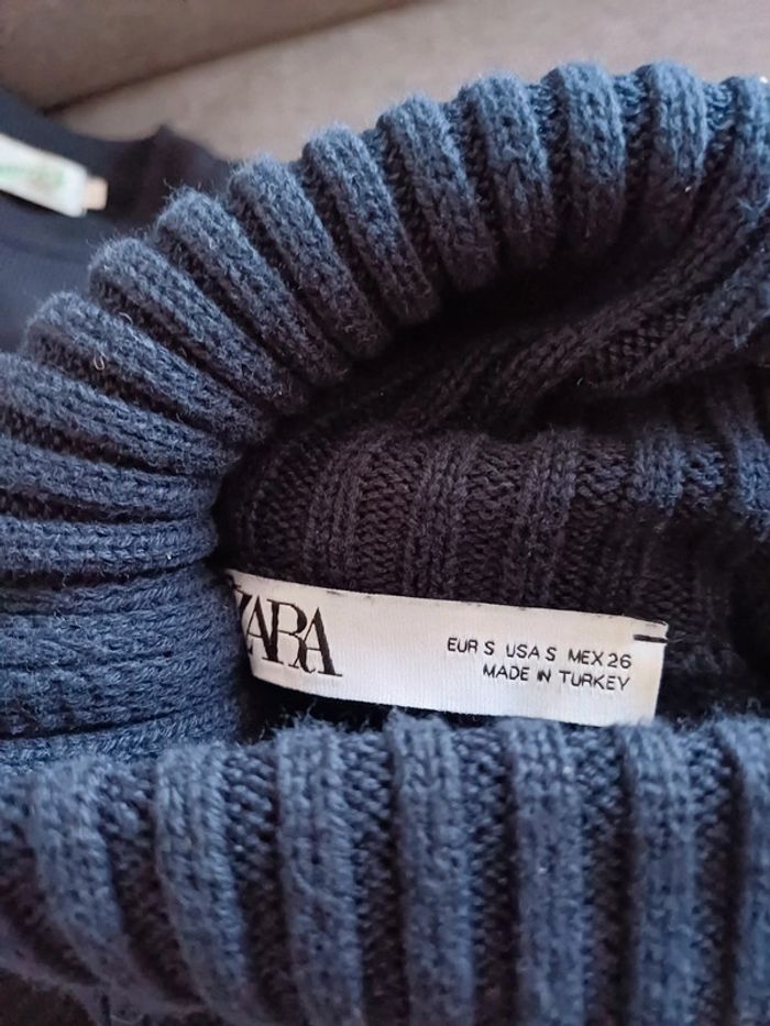Gros pull col roulé Zara - photo numéro 4