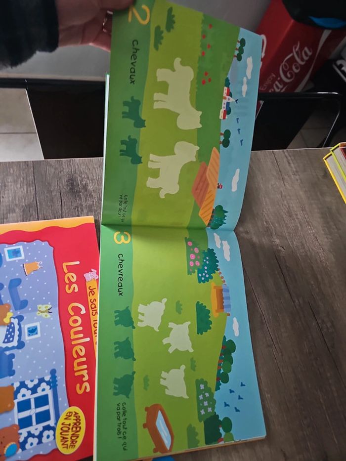 Lot 3 livres je sais tout sur les chiffres les couleurs les vêtements - photo numéro 3