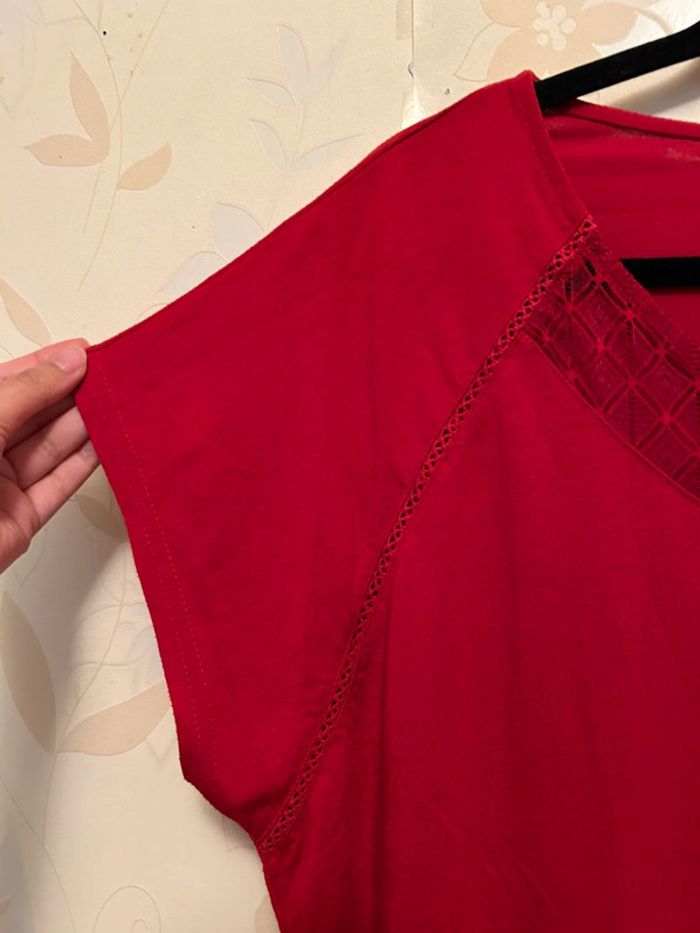 T-shirt rouge taille XL - photo numéro 2
