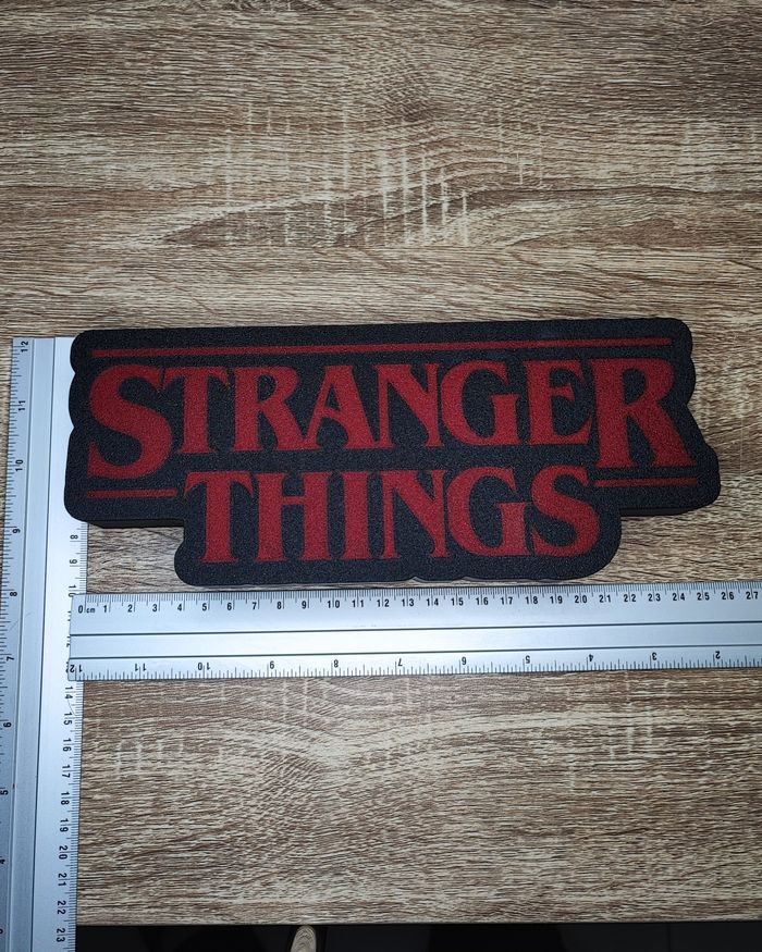 Stranger Things lightbox USB 25x10cm Excellent état Fan Art - photo numéro 6
