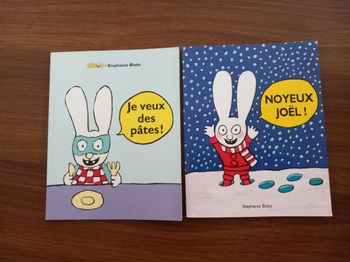 Lot de livres simon le lapin