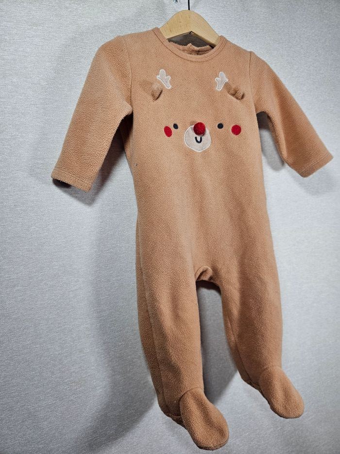Pyjama renne de Noël 12 mois - photo numéro 5