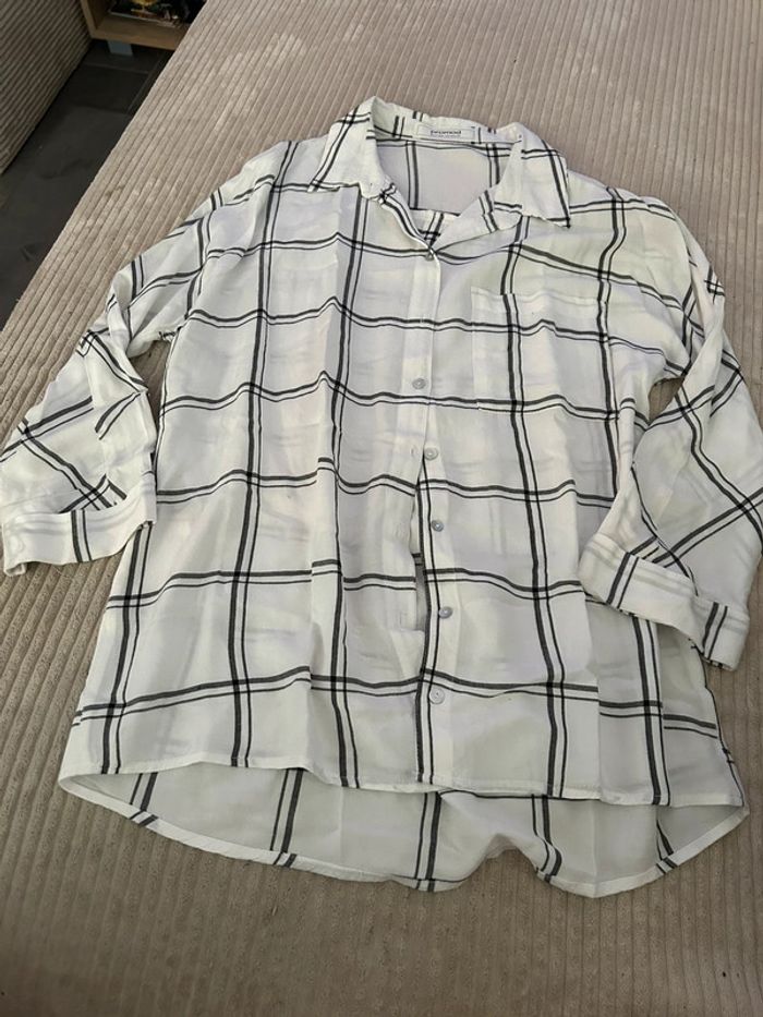 Chemise à carreaux
