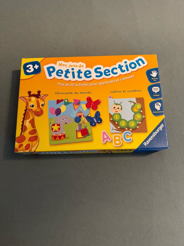Jeux « mes jeux de petite section »
